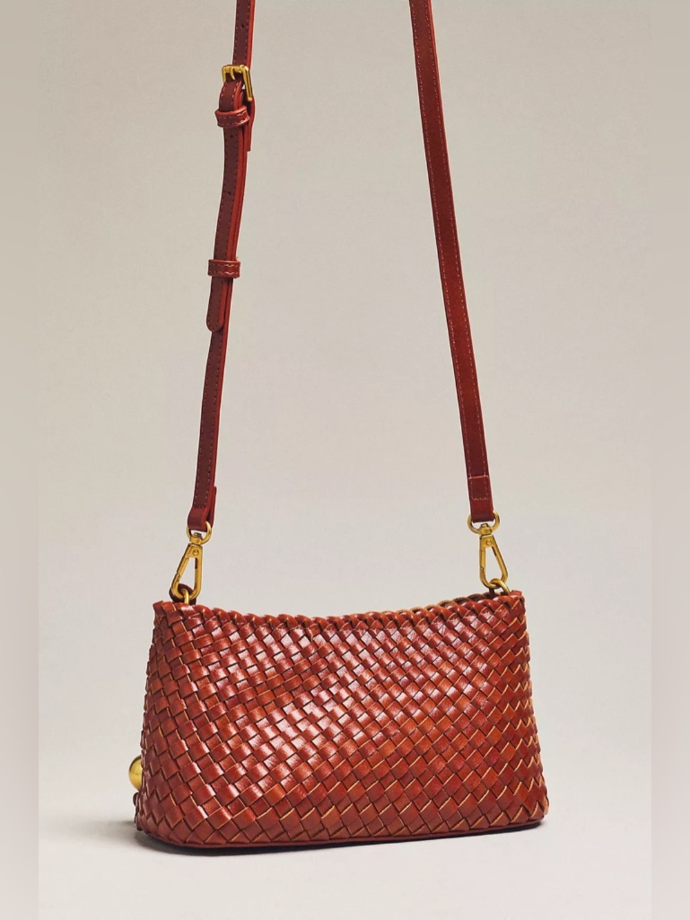 NWT By Anthropologie Woven Mini
Sling Crossbody Bag - Picture 2 of 3